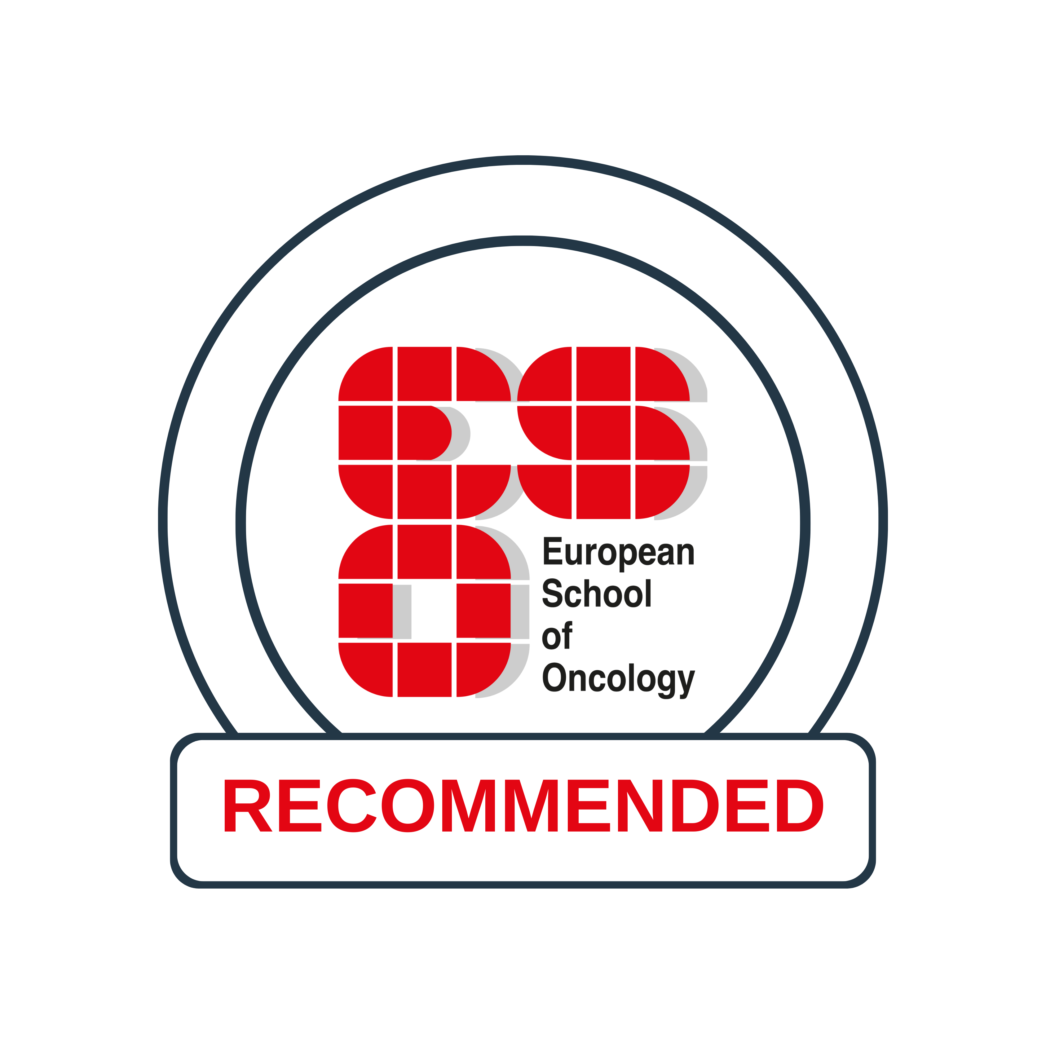 Euroepan School of Oncology Recommended Label